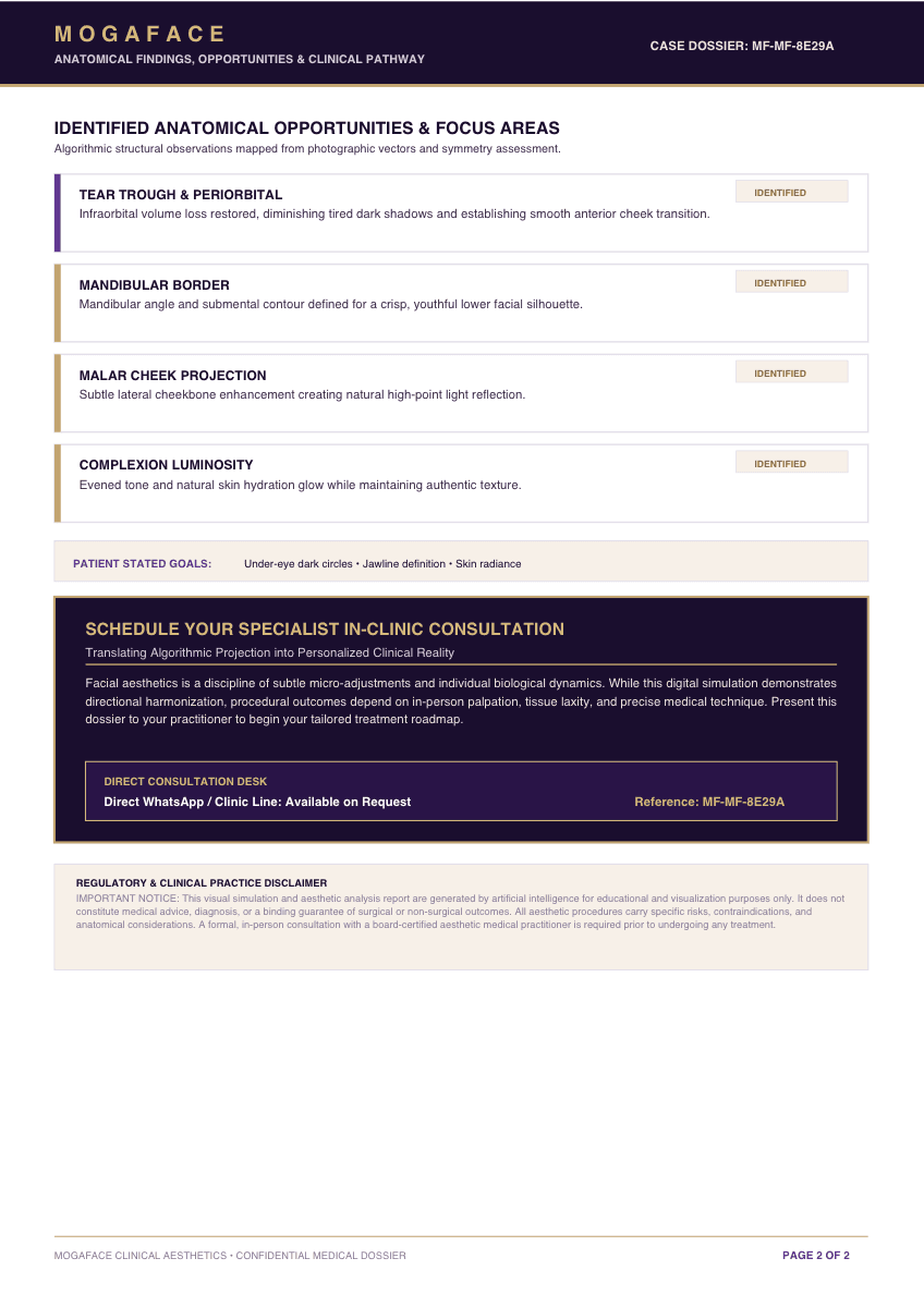MogaFace Clinical Dossier Page 2